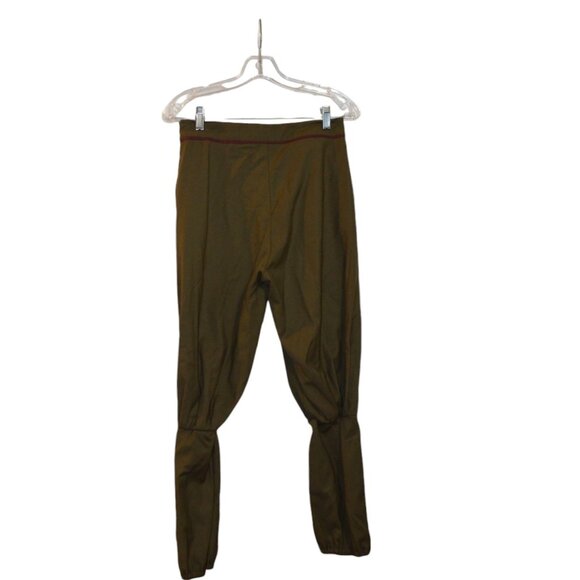 POESSE Ladies Equestrian Green Pants Breeches Elastic Bottoms US 4 (EU 36, UK 8) - Picture 1 of 12